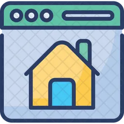 Real estate website  Icon