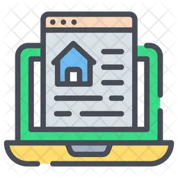 Real estate website  Icon