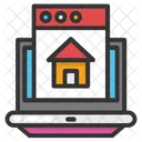 Online Website Estate Icon