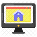 Real Estate Website  Icon