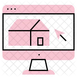 Real Estate Website  Icon