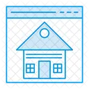 Online Estate House Icon