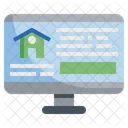 Real Estate Website  Icon