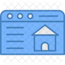 Real Estate Website Online Real Estate Symbol