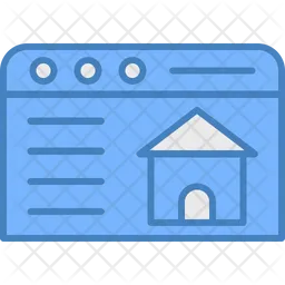 Real estate website  Icon