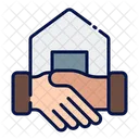 Realtor Agreement Handshake Icon