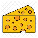 Rebanada de queso  Icono