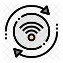 Reboot Wifi Wireless Icon