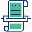 Receipt Voucher Withdrawal Icon