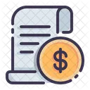 Receipt Invoice Bill Icon