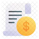 Receipt Invoice Bill Icon