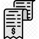 Receipt Bill Invoice Icon