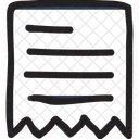 Receipt File Document Icon