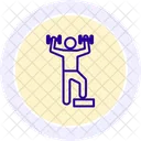 Stress Management Line Icon Icon