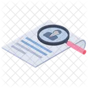 Recruitment Cv Search Employment Icon