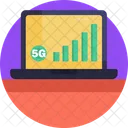 5 G 4 G Comunicacion Icono