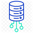 Enlace De Base De Datos Redes De Bases De Datos Redes De Servidores Icono