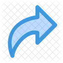 Redo Curved Arrow Right Arrow Icon