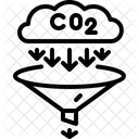 Reducir Co Descarbonizacion Icono