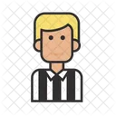 Man Sport Referee Icon