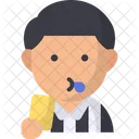 Referee Soccer Umpire Icon