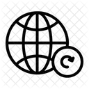 Refresh Data Globe Grid Computing Icon