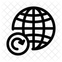 Refresh Data Globe Grid Server Icon