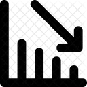 Regress Chart Stats Icon