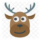 Christmas Xmas Reindeer Icon