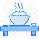 Reis Essen Japan Symbol