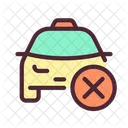 Rejected taxi order  Icon