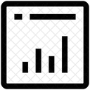 Relatorio Estatisticas Barras Ícone