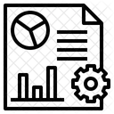 Relatorios Ferramentas Negocios Ícone