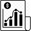 Relatorio De Negocios Relatorio De Estatisticas Relatorio Grafico Ícone
