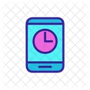 Reloj movil  Icono