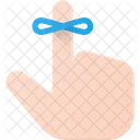 Reminder Finger Bow Icon