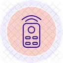 Remote Control Line Icon Icon