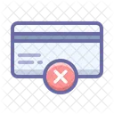 Cancel Card Finance Icon