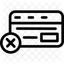 Remove Card Delete Erase Icon