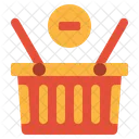 Shopping Basket Supermarket Icon