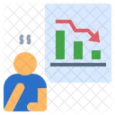 Rendimiento Disminuido Eficiencia Estres Icono