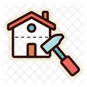 Renovation Repair Hammer Icon