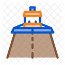 Road Repair Paver Icon