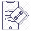 Reparacion De Moviles Configuracion De Moviles Mantenimiento De Moviles Icono