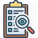 Report Analysis Report Inspection Overview Icon