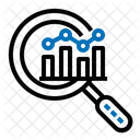 Report Analyzing Histogram Relative Frequency Icon
