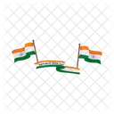 India Flag Independence アイコン