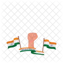 India Flag Independence Icon