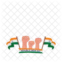 India Flag Independence Icon