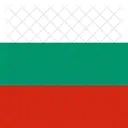 Republic Of Bulgaria Flag Country 아이콘